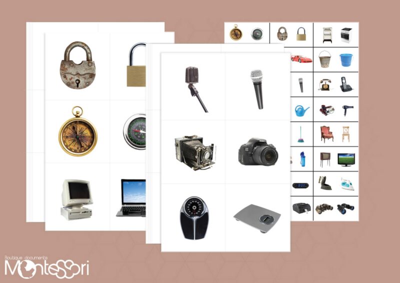 Cartes objets anciens objets de nos jours