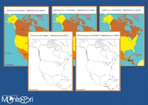 Continent Amérique du Nord