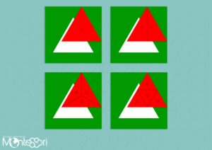 Triangles des fractions Montessori