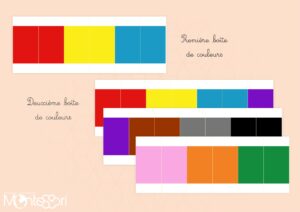 Boîtes de couleurs 1 & 2