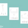 Lettres rugueuses arabe