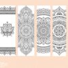 Marque-pages Mandala à colorier