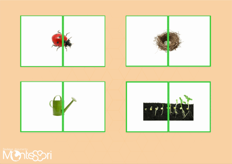 Puzzles printemps