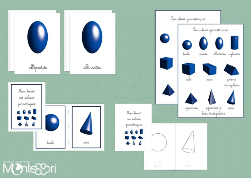 Images classifiées solides géométriques