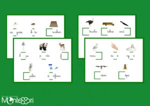 Planches des sons série verte