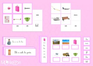 Série rose Montessori
