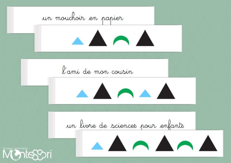 Bandes de grammaire préposition