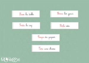 Les ordres Montessori