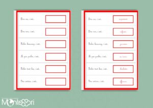 Planches de jeux verbe & définition