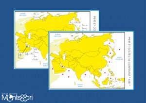 Mers & golfes du continent Asie