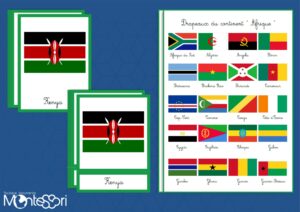 Images classifiées drapeaux Afrique