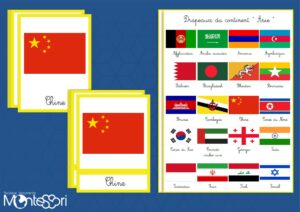 Images classifiées drapeaux Asie