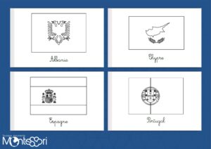 Coloriage drapeaux Europe