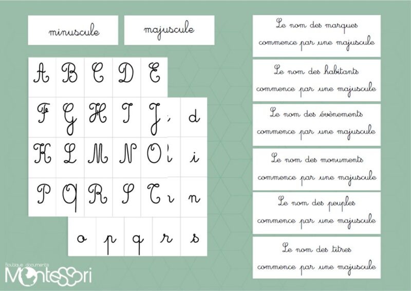 Dossier majuscule