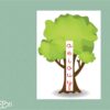 Arbre & voyelles a, e, i, o, u, y