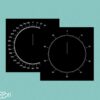Rapporteur circulaire 360°