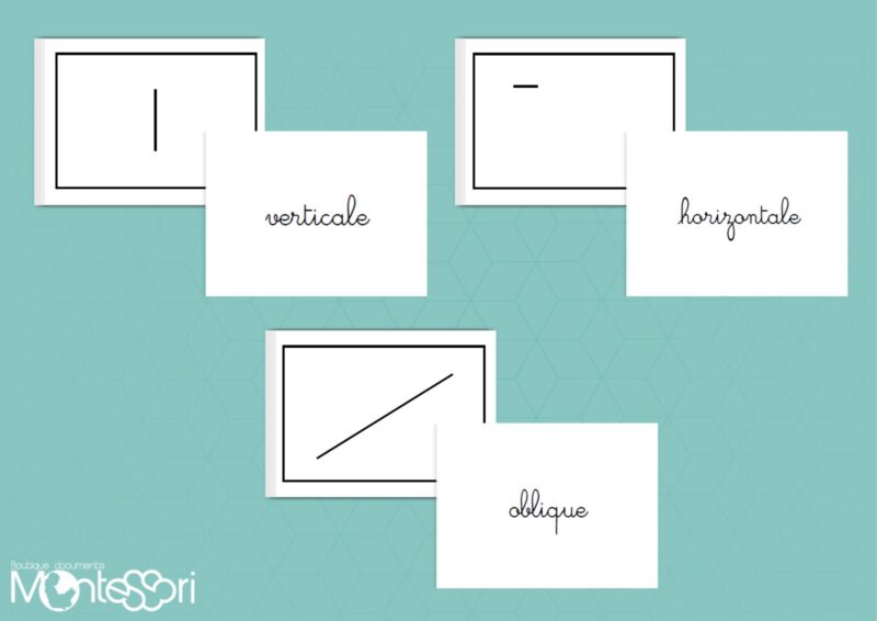 Lignes horizontales, verticales, obliques