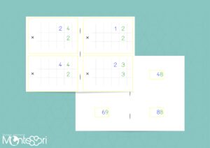 Cartes multiplication