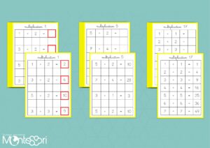 Planches multiplications