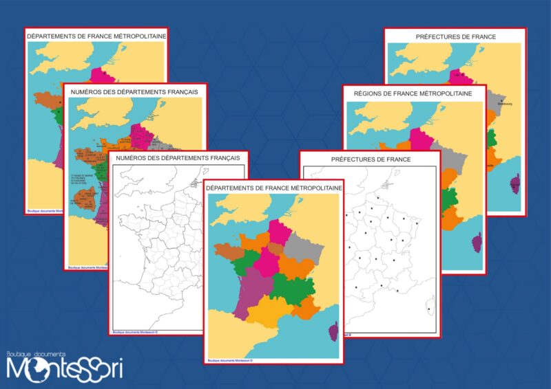 Carte de France - nouvelle carte