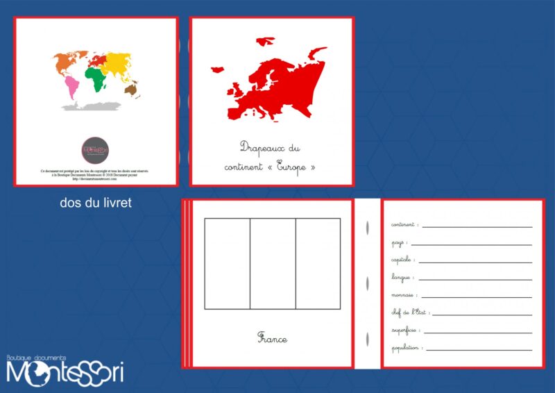 Livret coloriage drapeaux Europe