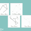 Constellations poinçonnage & couture