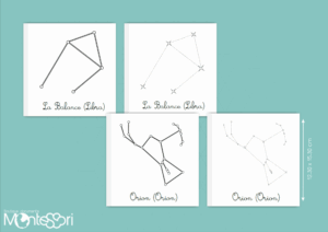 Constellations poinçonnage & couture