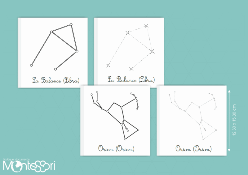 Constellations poinçonnage & couture