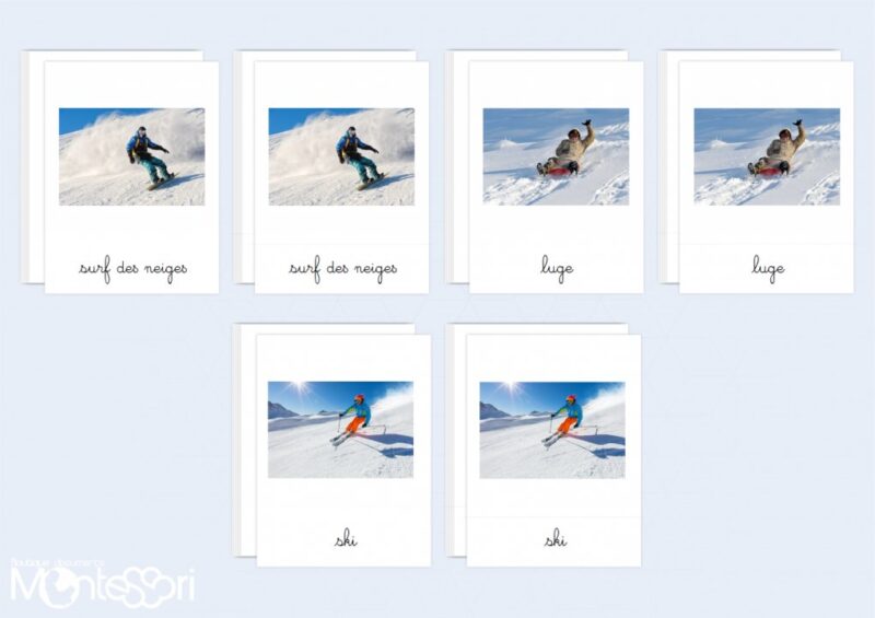 Images classifiées sports d'hiver
