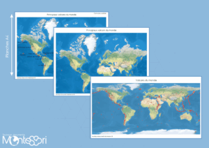 Principaux volcans du monde
