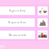 Compréhension de lecture - série rose
