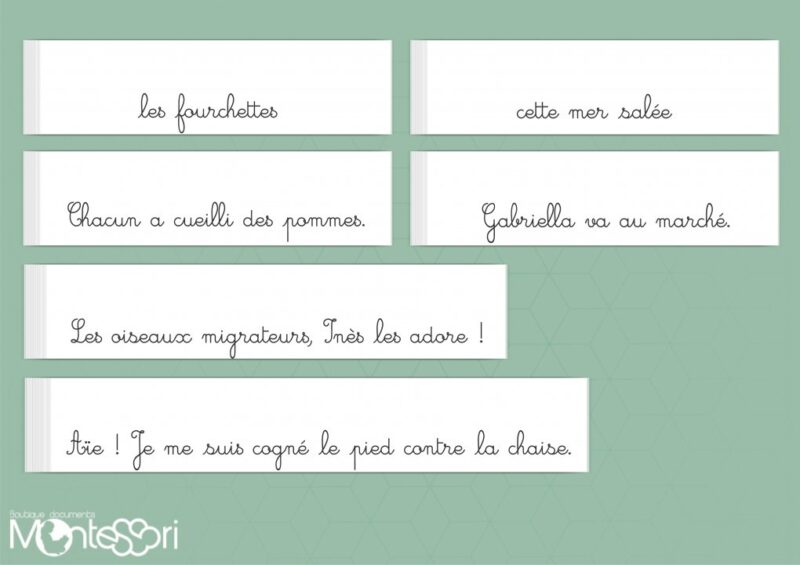 Phrases nature des mots 2