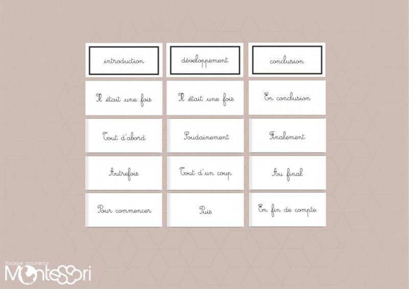Mots de liaison