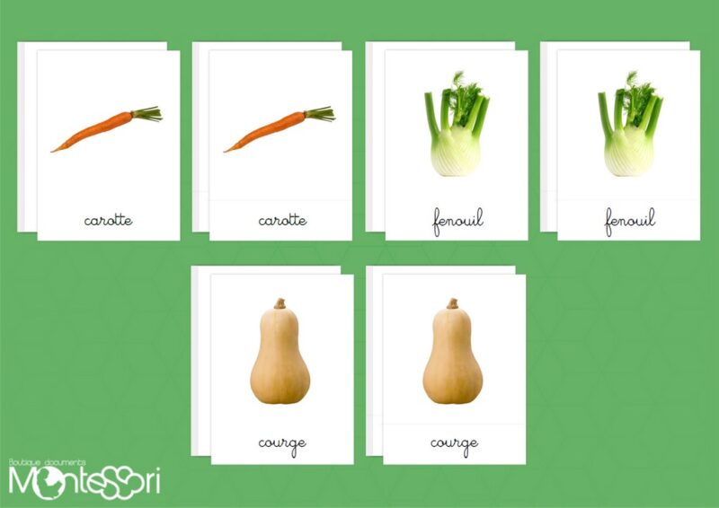 Images classifiées légumes