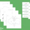 Cartes puzzles botanique