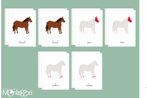 Images classifiées puzzle cheval - rouge