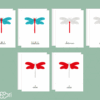 Images classifiées puzzle libellule - rouge