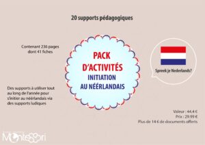 Pack d'activités Initiation au néerlandais