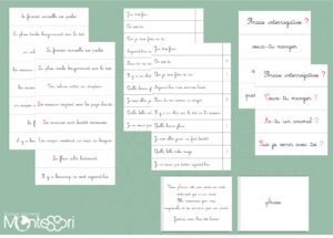 Dossier ponctuation - Cursive