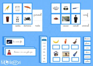 Série bleue Montessori
